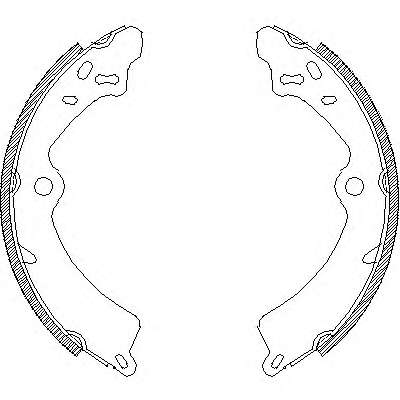 Комплект тормозных колодок