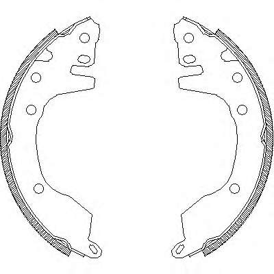 Комплект тормозных колодок