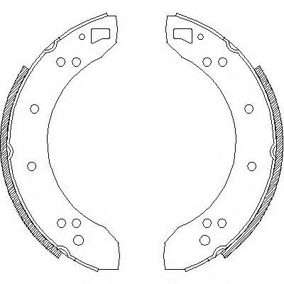 Комплект тормозных колодок