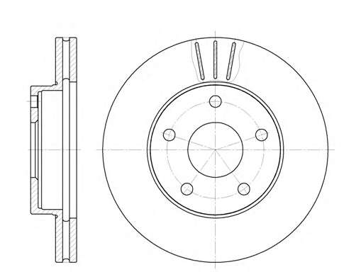 Диск гальмівний