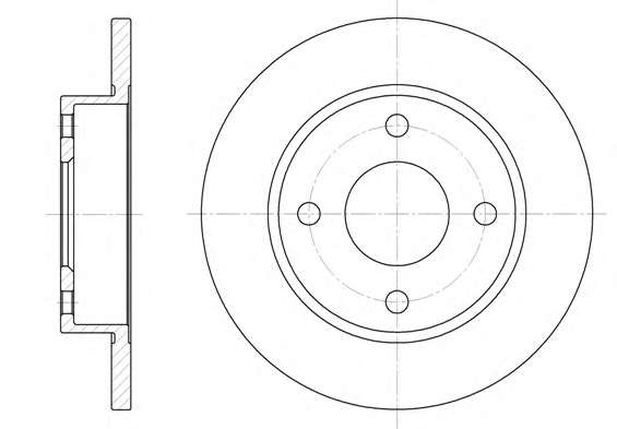 Диск гальмівний
