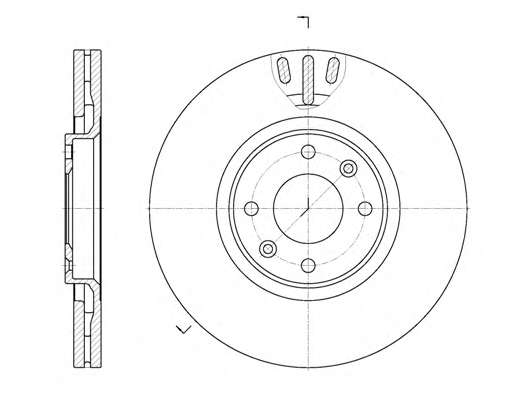 REMSA гальмівний диск передн. Citroen C4 2.0i,2.0HDI,Grand C4 Picasso 1.6,2.0 (302*26)