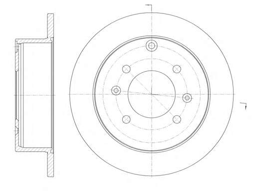 Диск гальмівний