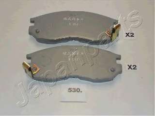 JAPANPARTS MITSUBISHI гальмівні колодки перед. Colt, Galant, Lancer