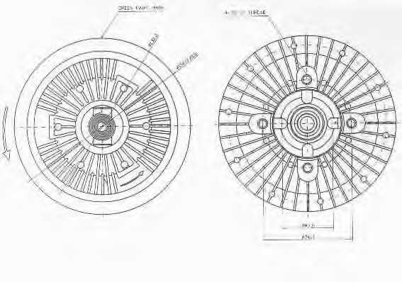 Сцепление, вентилятор радиатора