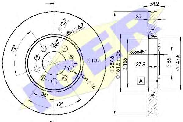 Тормозной диск