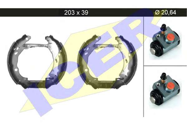 Комплект тормозных колодок