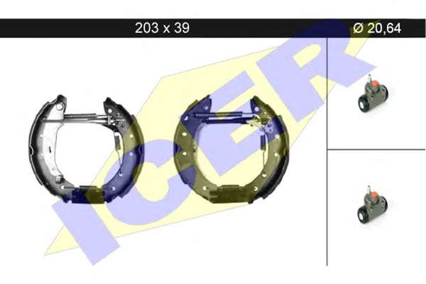 Комплект тормозных колодок