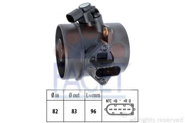 Датчик масової витрати повітря