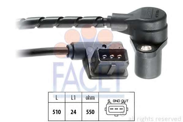 Датчик колінвала BMW 5(E34)/7(E32) 3.0/3.4 78-95