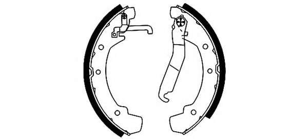 Комплект тормозных колодок