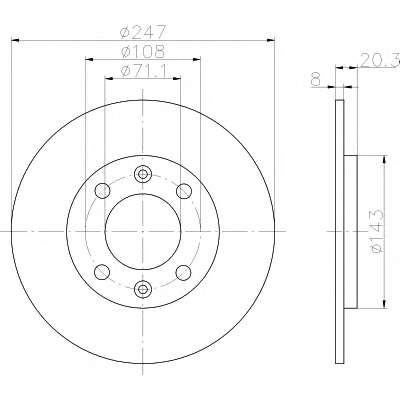 Тормозной диск