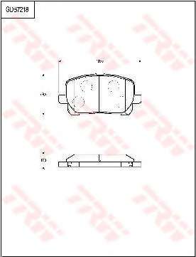 Комплект тормозных колодок, дисковый тормоз
