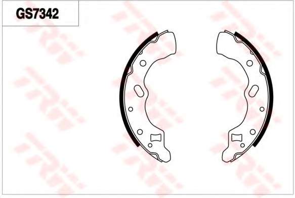 Комплект тормозных колодок