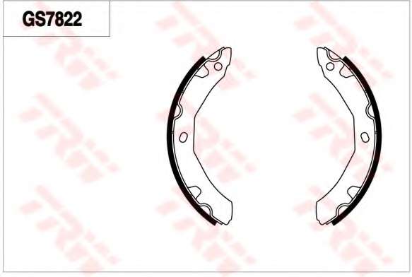 Комплект тормозных колодок