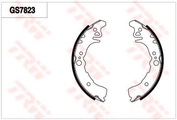 Комплект тормозных колодок