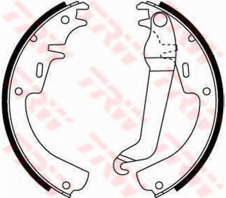 Комплект тормозных колодок