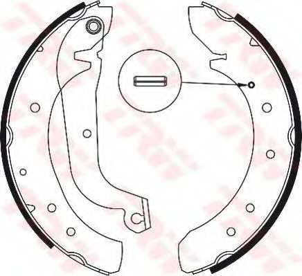 Комплект тормозных колодок