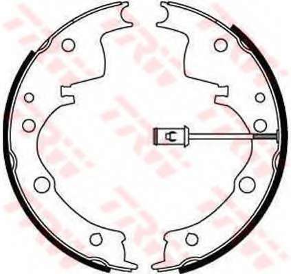 Комплект тормозных колодок