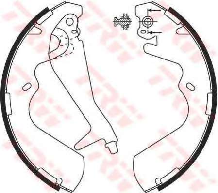 Комплект тормозных колодок