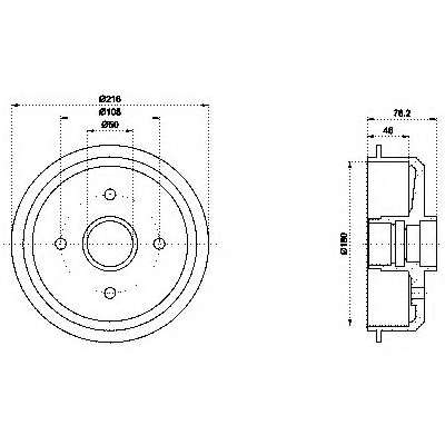 Тормозной барабан