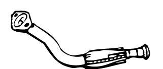 Предглушитель выхлопных газов