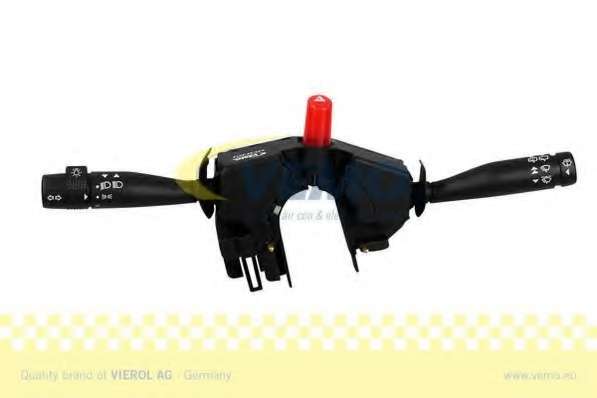 Выключатель, головной свет; Мигающий указатель; Указатель аварийной сигнализации; Переключатель стеклоочистителя; Выключатель на колонке рулевого управления