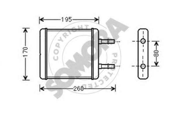 Теплообменник, отопление салона