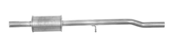 Средний глушитель выхлопных газов