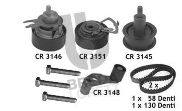 Комплект ремня ГРМ