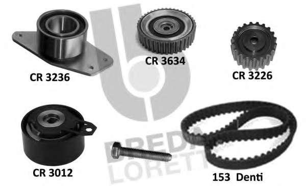 Комплект ремня ГРМ