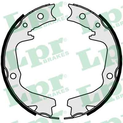 Комплект тормозных колодок, стояночная тормозная система