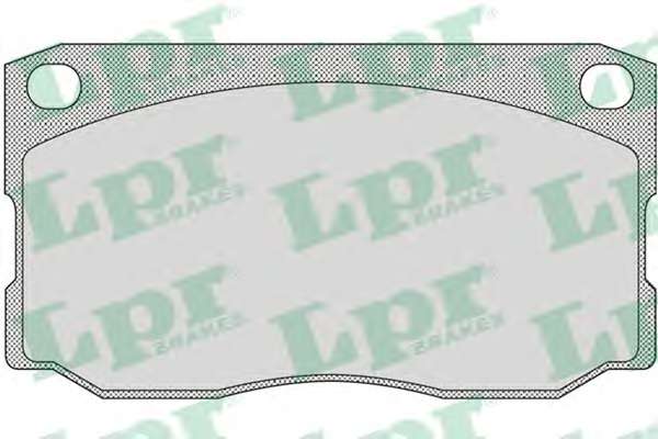 Комплект тормозных колодок, дисковый тормоз