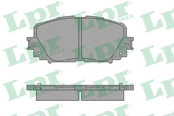 Комплект тормозных колодок, дисковый тормоз