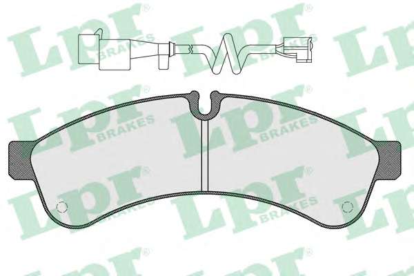 Комплект тормозных колодок, дисковый тормоз