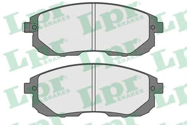 Комплект тормозных колодок, дисковый тормоз