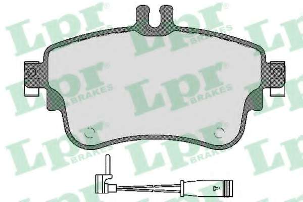 Комплект тормозных колодок, дисковый тормоз