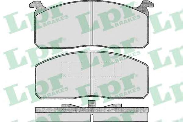 Комплект тормозных колодок, дисковый тормоз