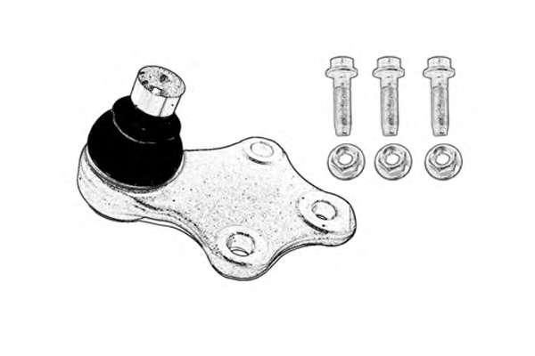 Несущий / направляющий шарнир