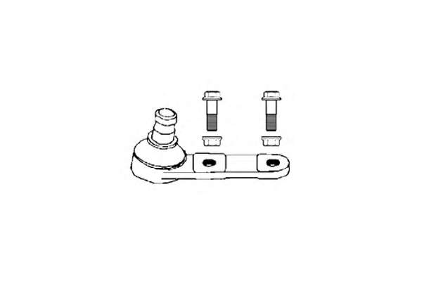 Несущий / направляющий шарнир