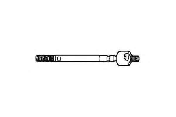 Осевой шарнир, рулевая тяга