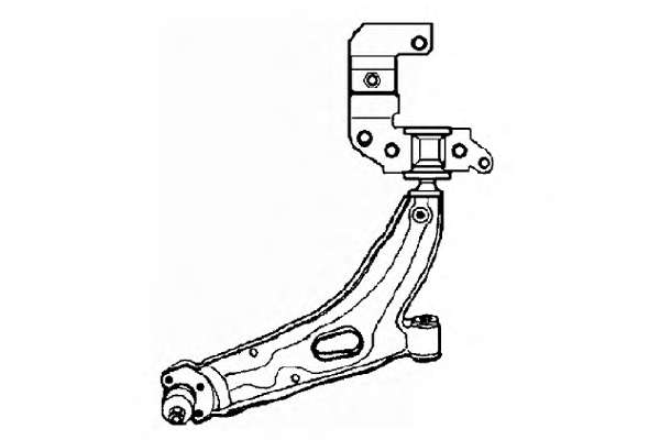 Рычаг независимой подвески колеса, подвеска колеса