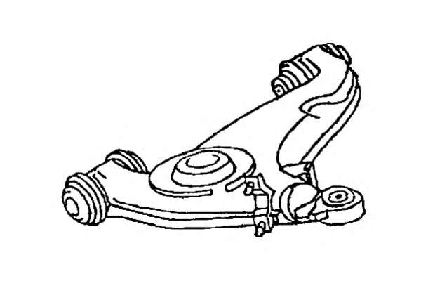 Рычаг независимой подвески колеса, подвеска колеса