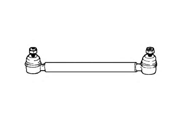 Наконечник поперечной рулевой тяги