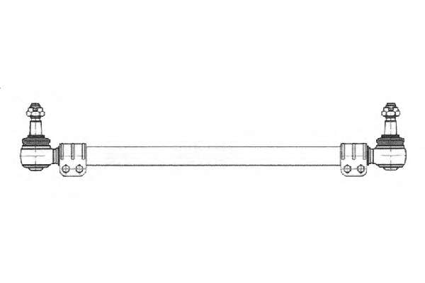 Наконечник поперечной рулевой тяги