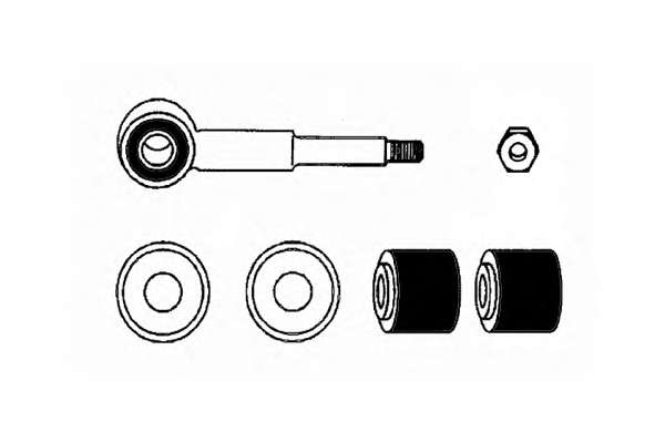 Ремкомплект, соединительная тяга стабилизатора