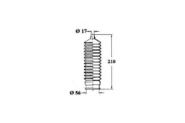Пыльник, рулевое управление