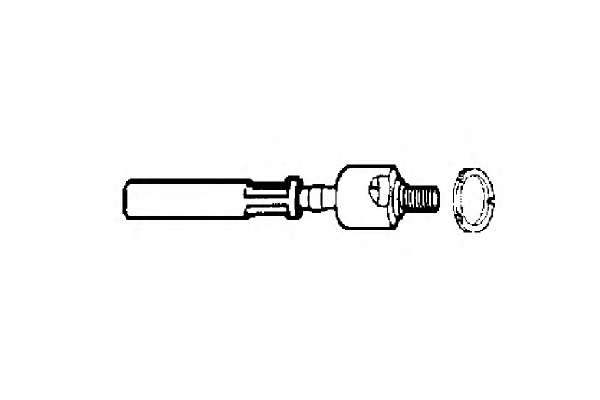 Осевой шарнир, рулевая тяга