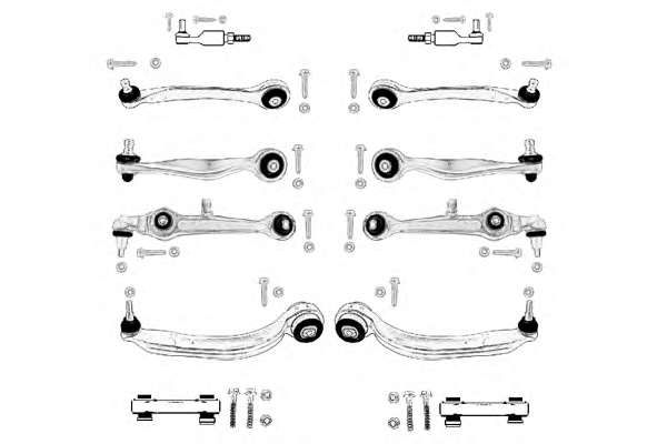 Ремкомплект, подвеска колеса