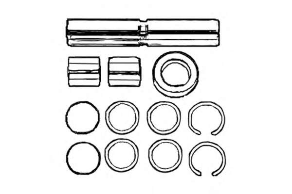 Ремкомплект, шкворень поворотного кулака